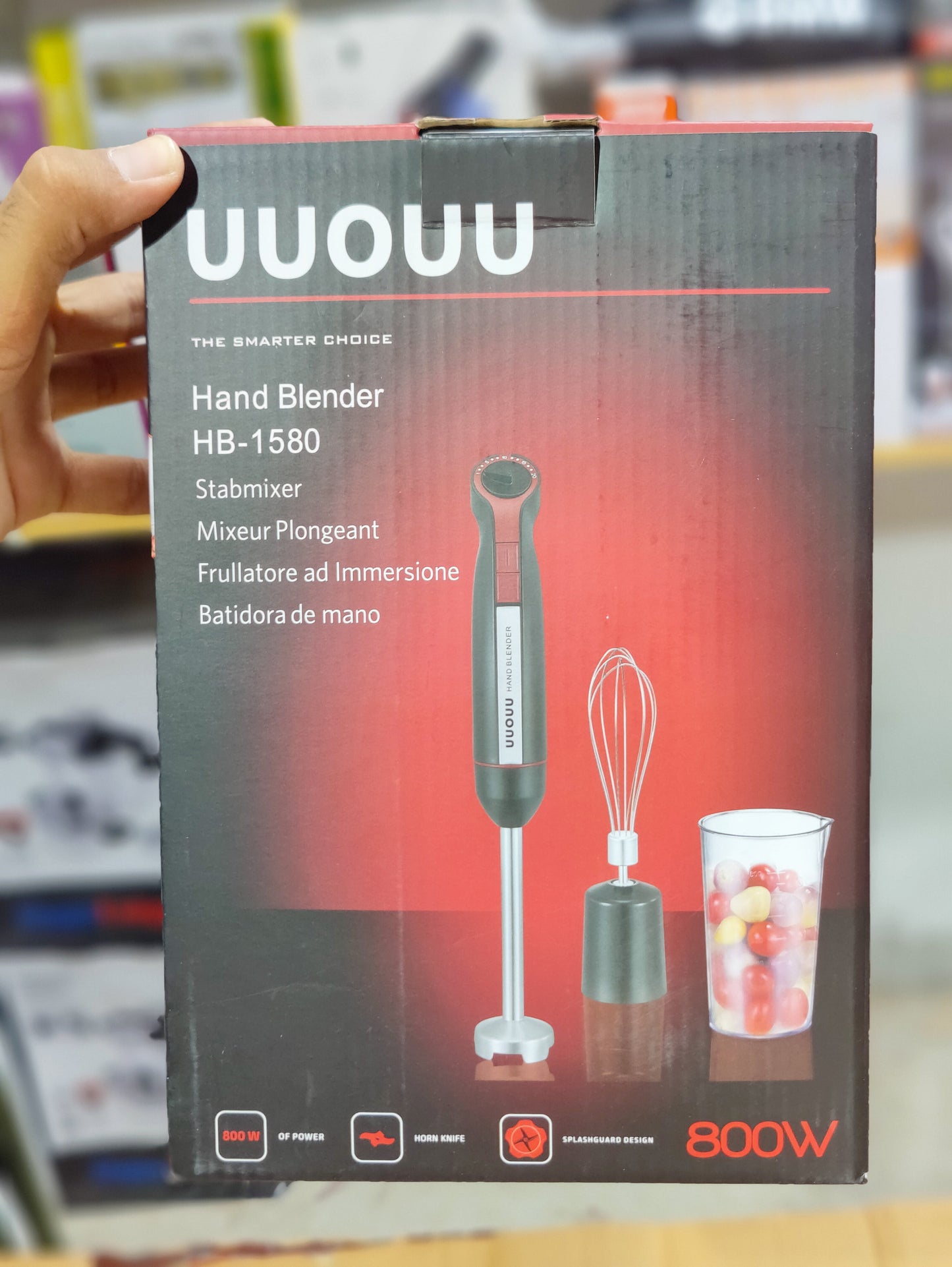 Lot Imported UUOUU 3in 1 Hand Blender Set