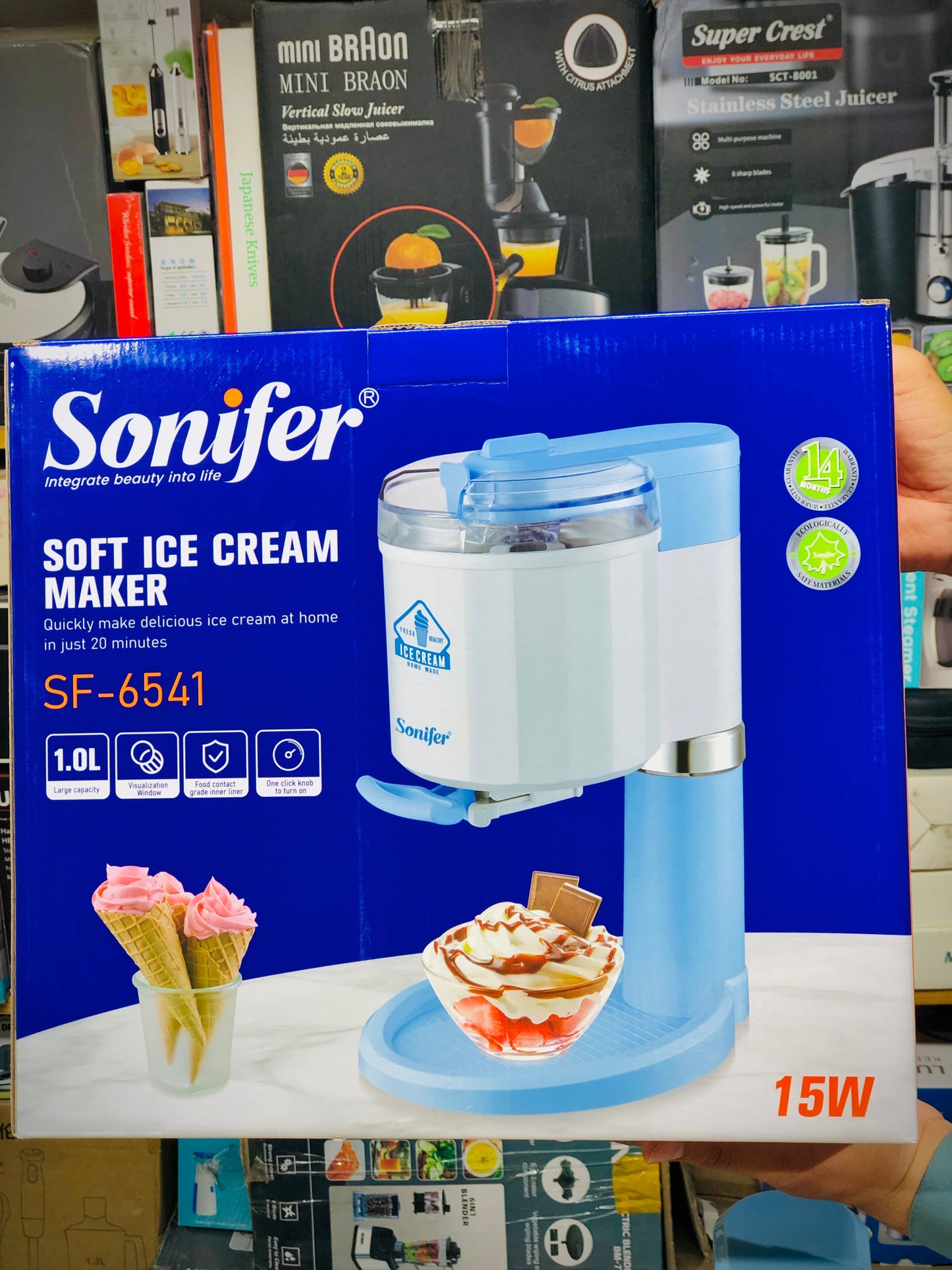 Sonifer Ice Cream Maker SF-6541