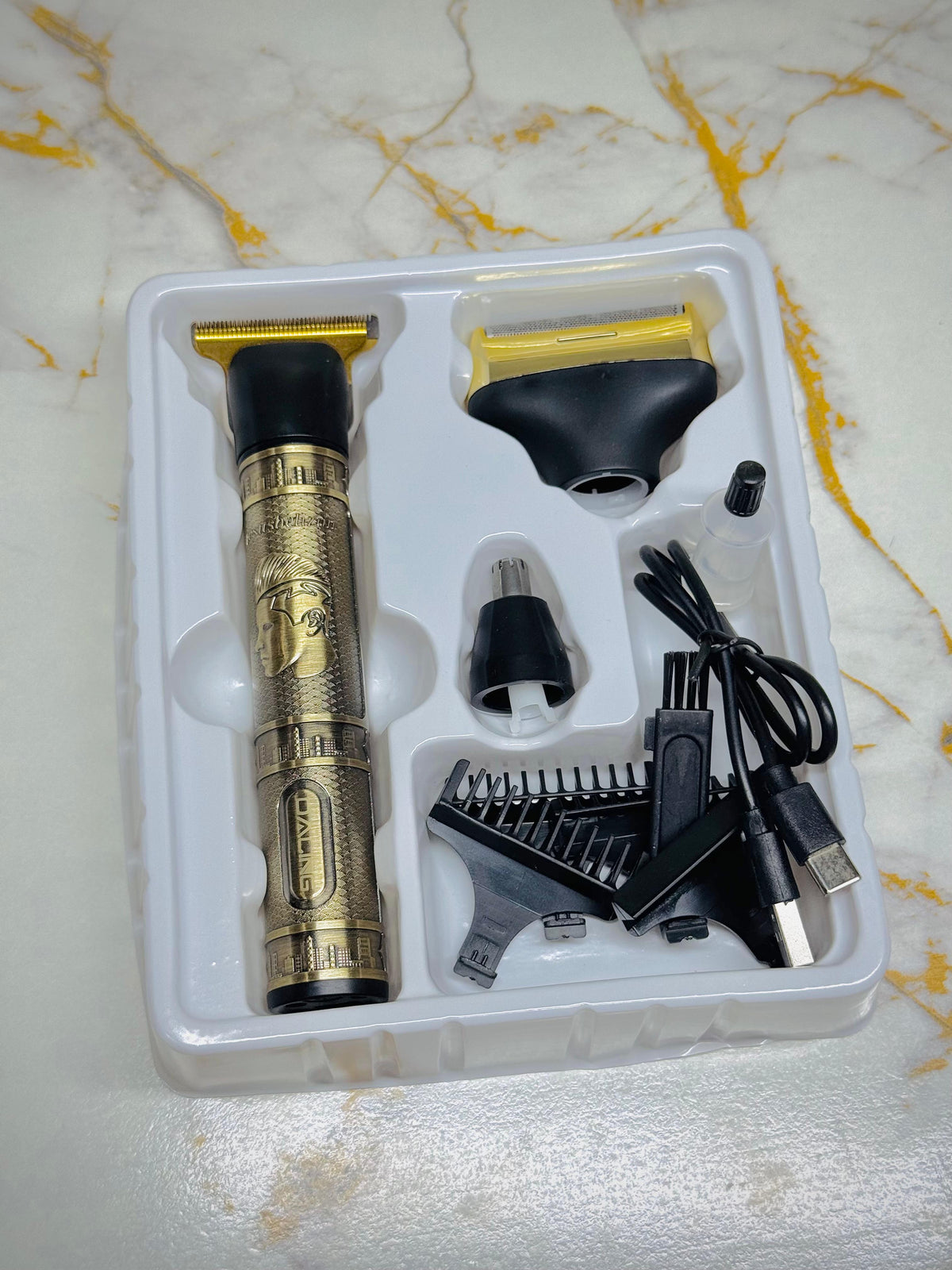Daling 3-in-1 Grooming Kit – Rechargeable Clipper + Trimmer| Mk hardware