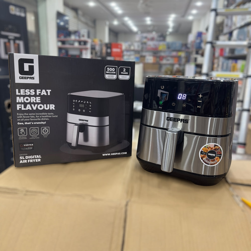 Geepas 5L Digital Air Fryer 37510