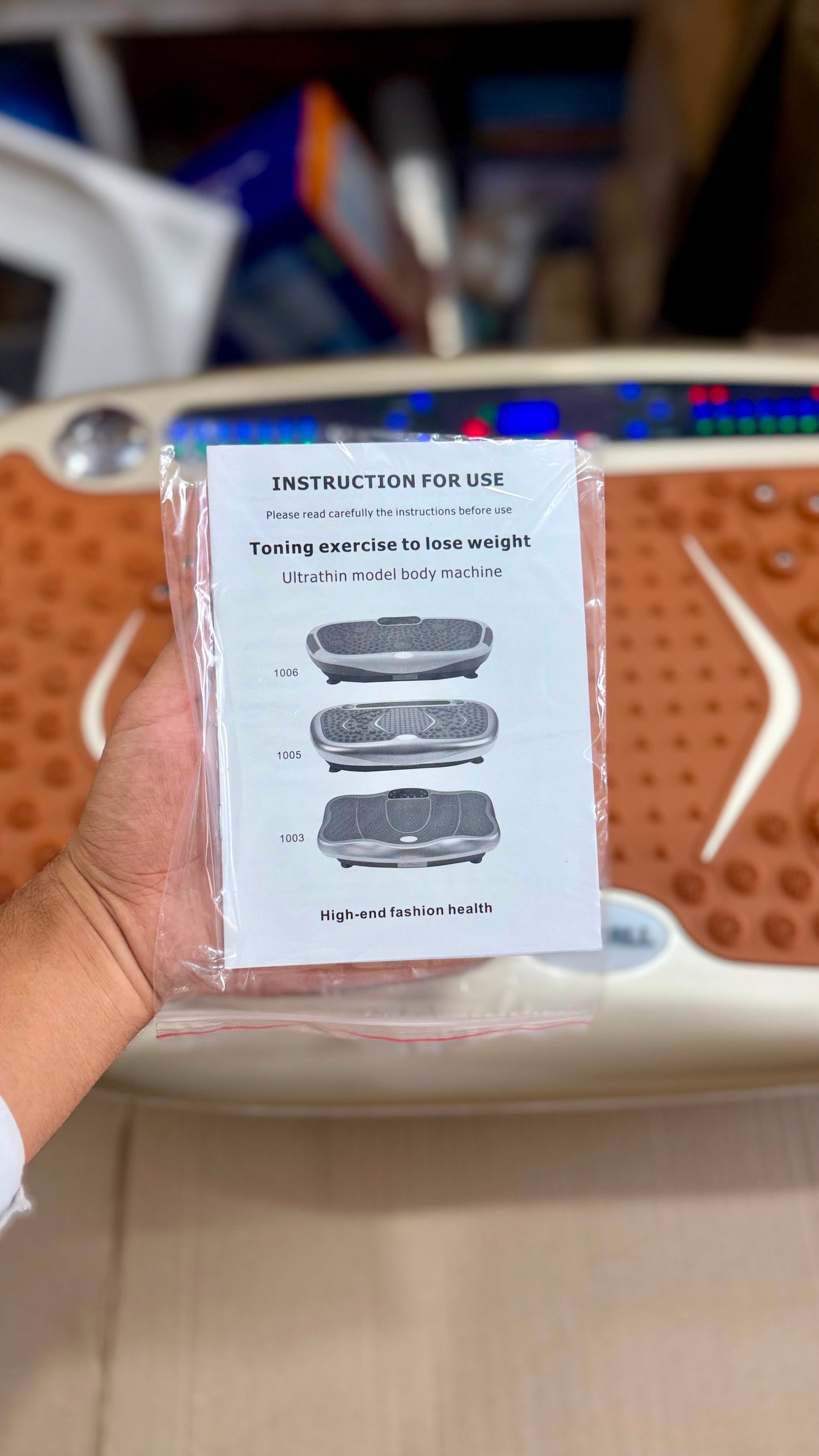 Imported Chasall Whole Body Vibration Plate Exercise Machine