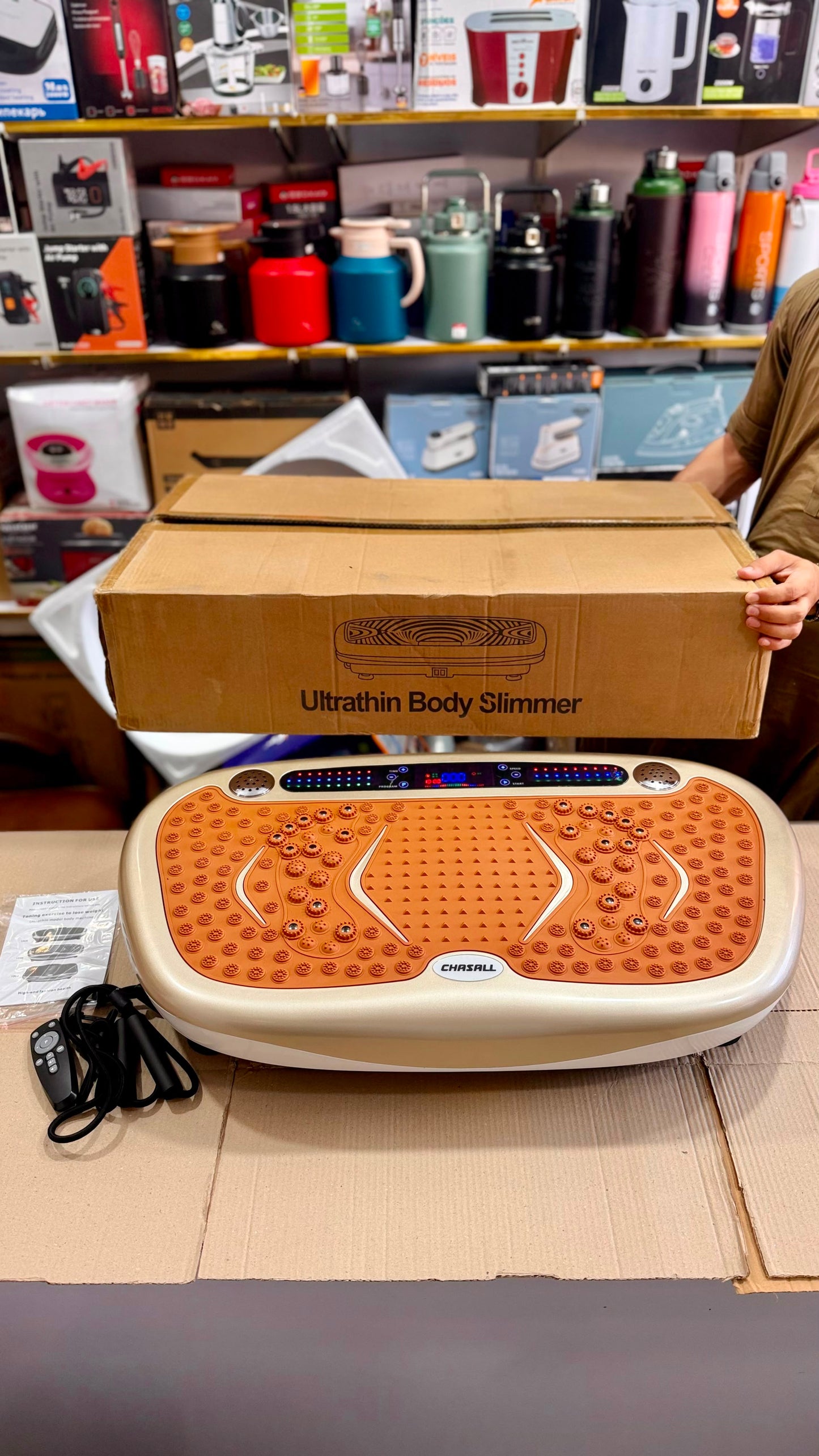 Imported Chasall Whole Body Vibration Plate Exercise Machine