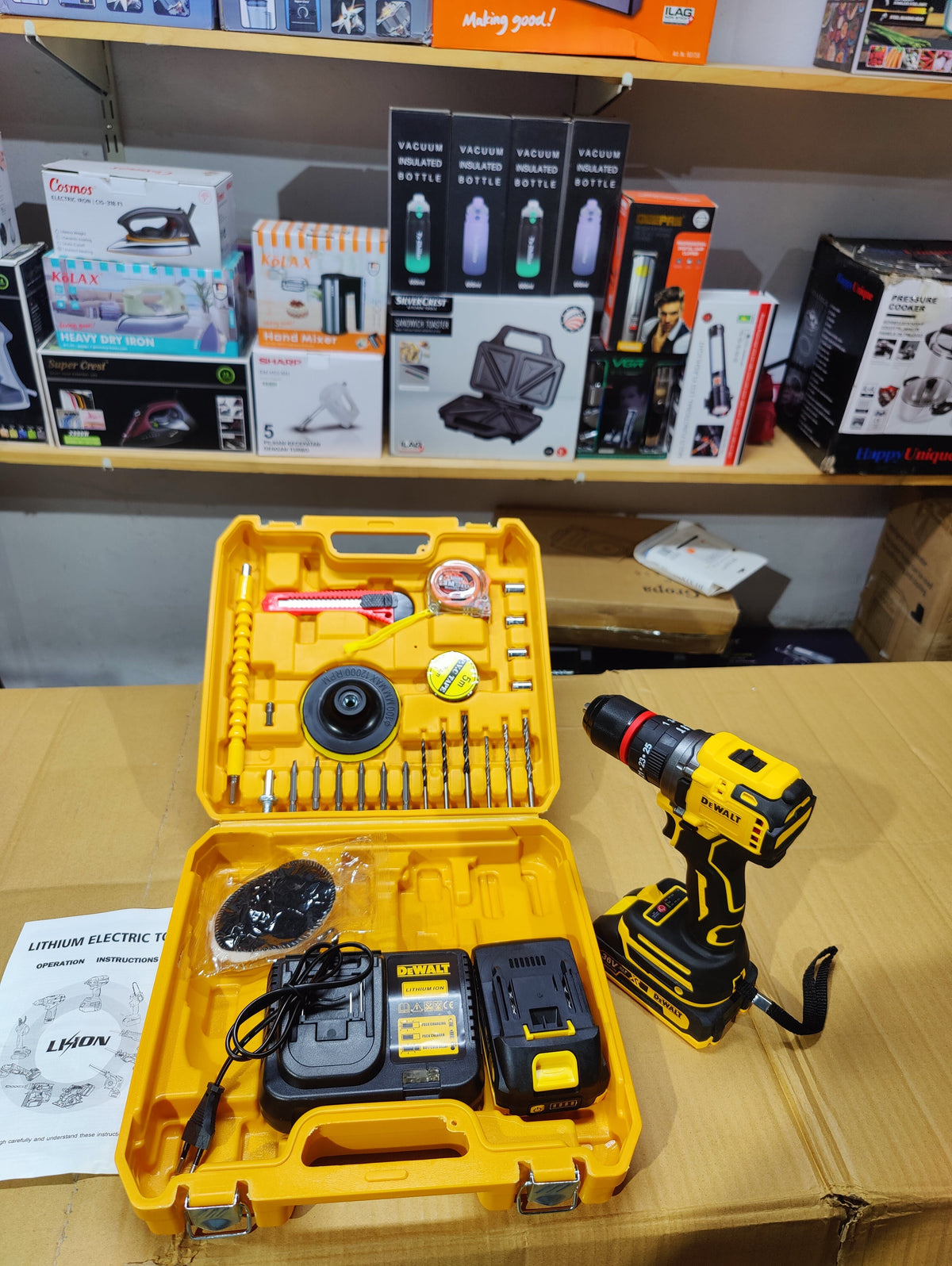 Dewalt Commercial Brushless Drill Machine 36v
