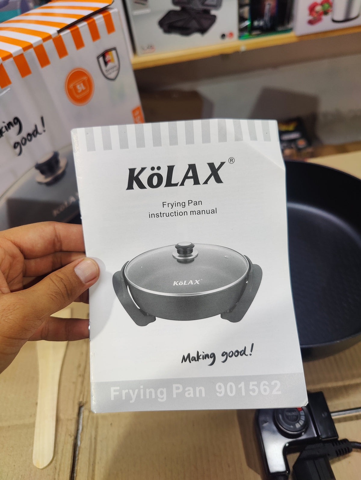 Kolax 5L Electric Frying Pan