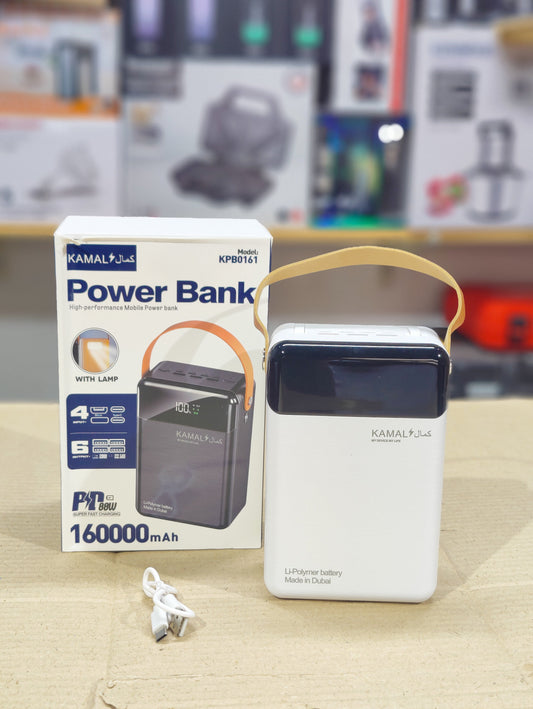Kamal 160000 mAh Fast Charging Power Bank