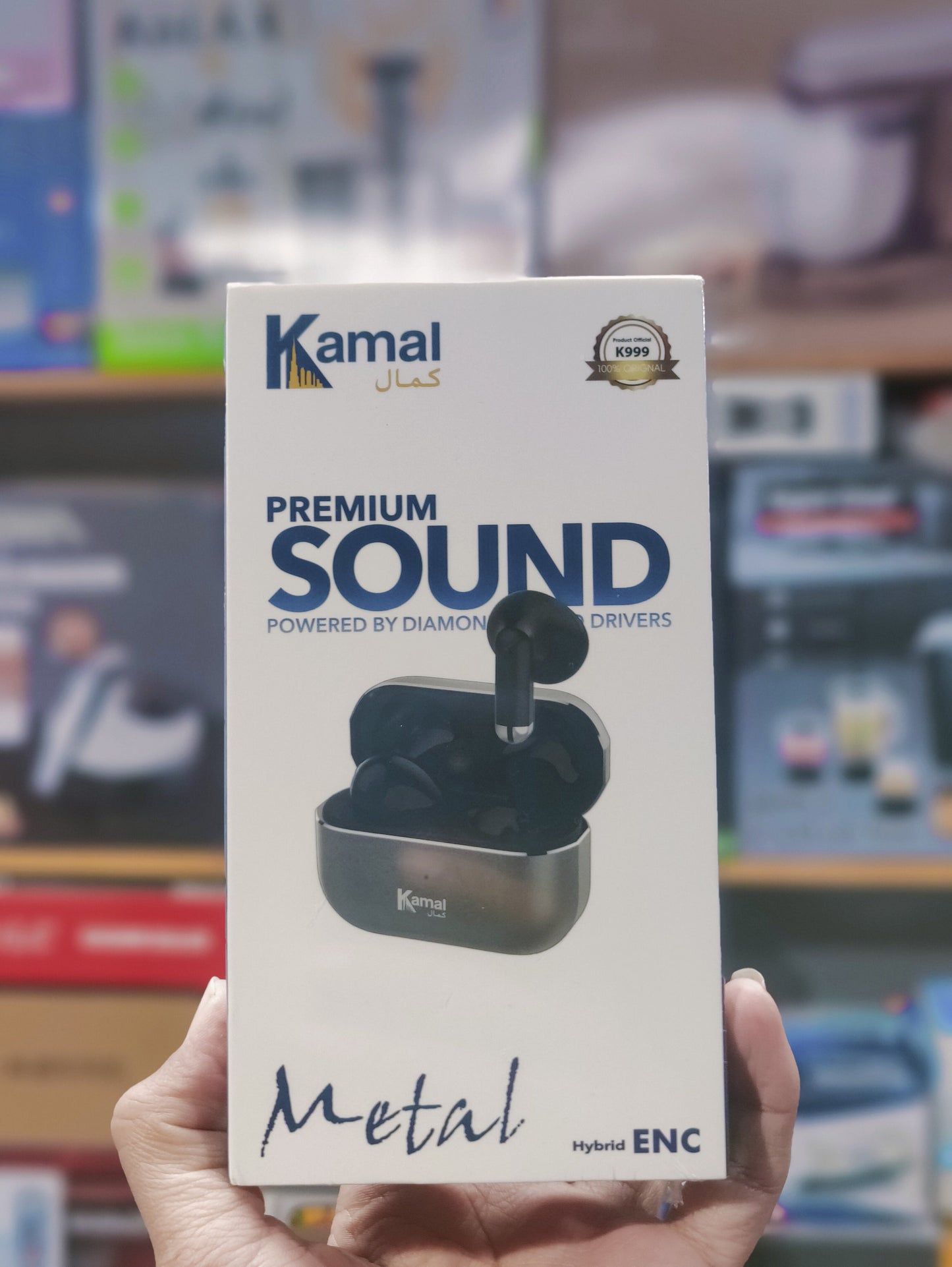 Kamal Metal Pure Earbuds K999