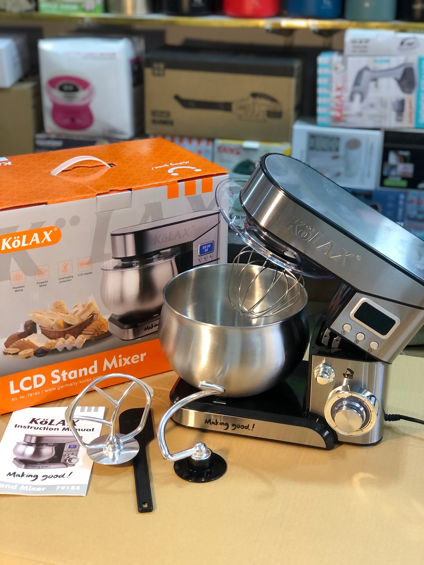 KOLAX 5L Digital Stand Mixer NR79184