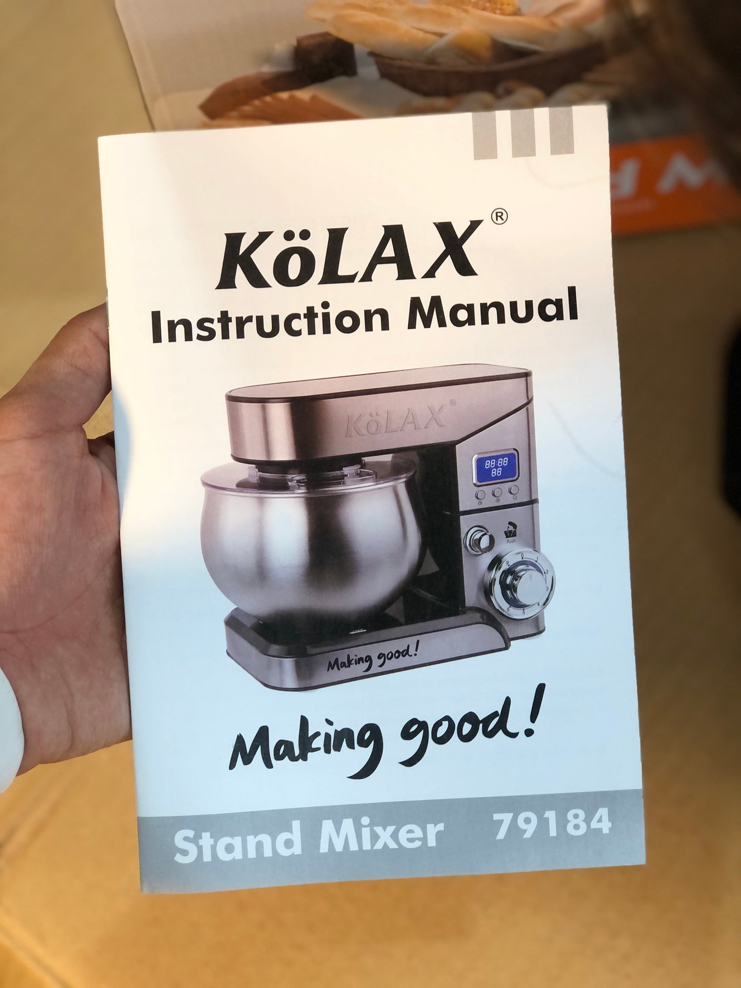 KOLAX 5L Digital Stand Mixer NR79184
