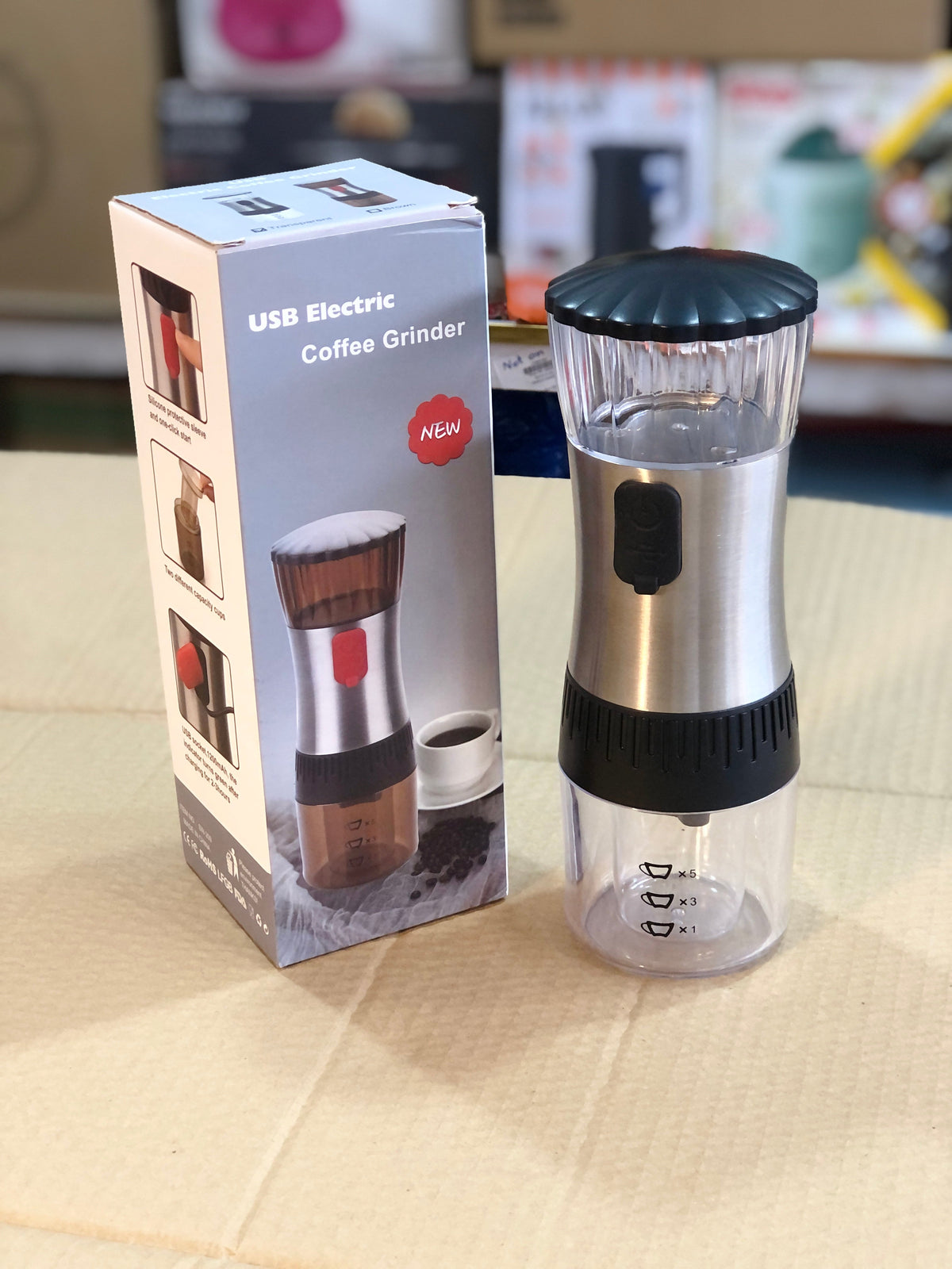 Rechargeable Electric Coffee Grinder SW-211