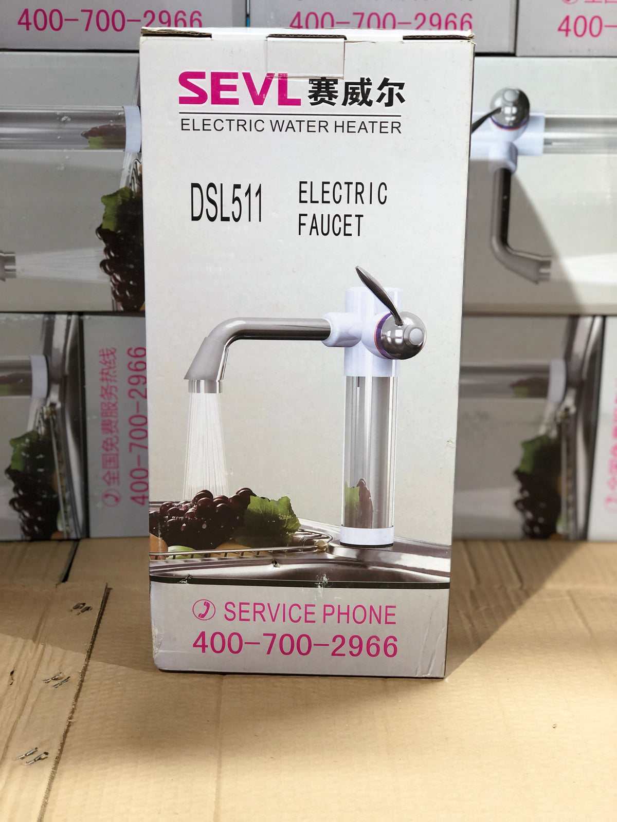 Lot Imported Sevl Electric Water Faucet