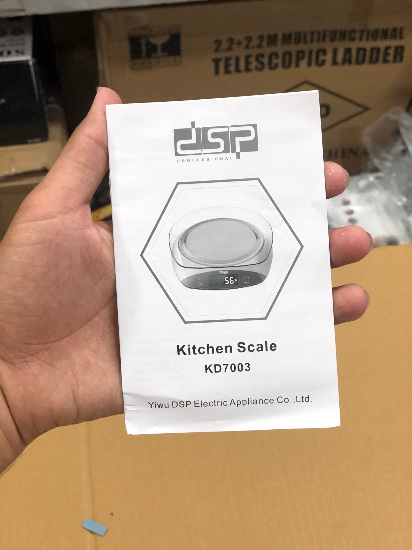 DSP 3KG Kitchen Scale KD7003
