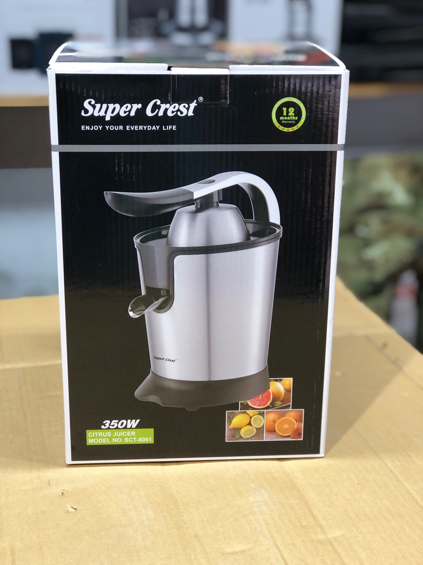 SUPER CREST Citrus Juicer 8061