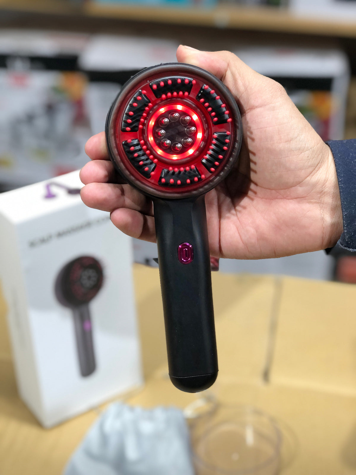 Rechargeable Scalp Massage Comb