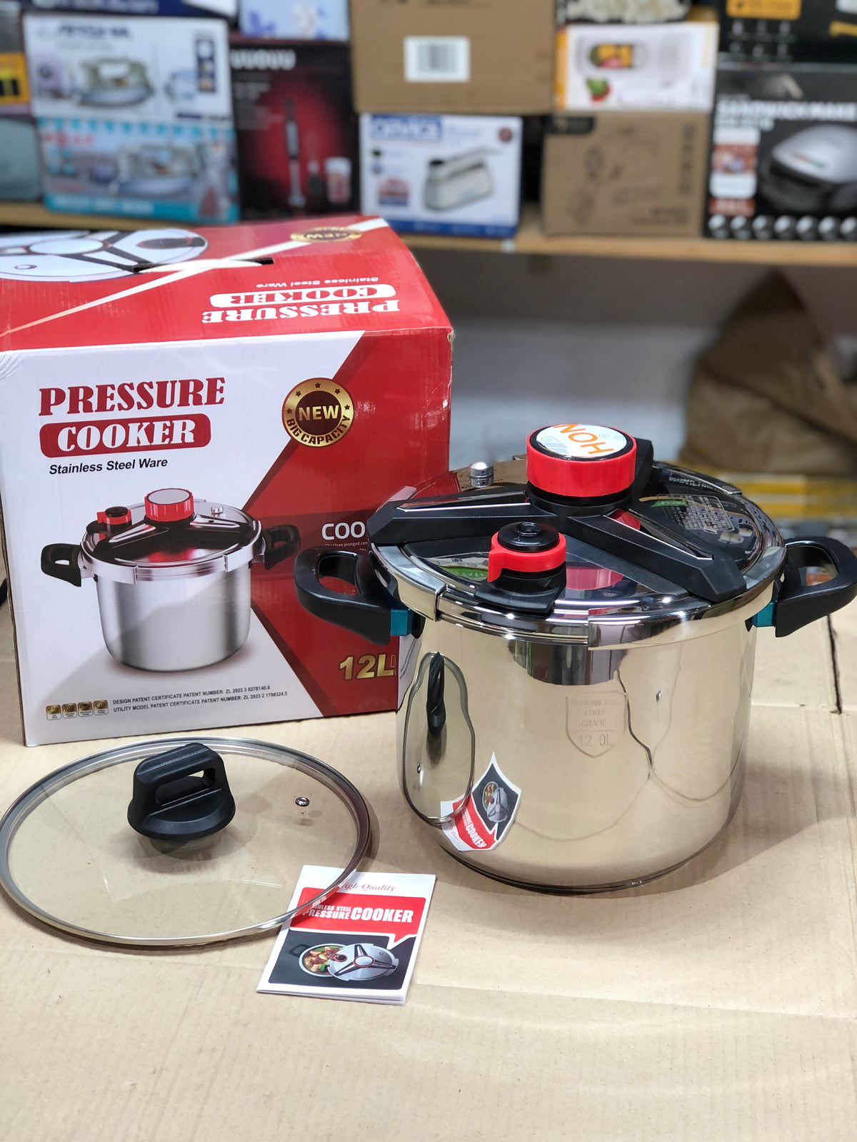 Imported 12L large Pressure Cooker