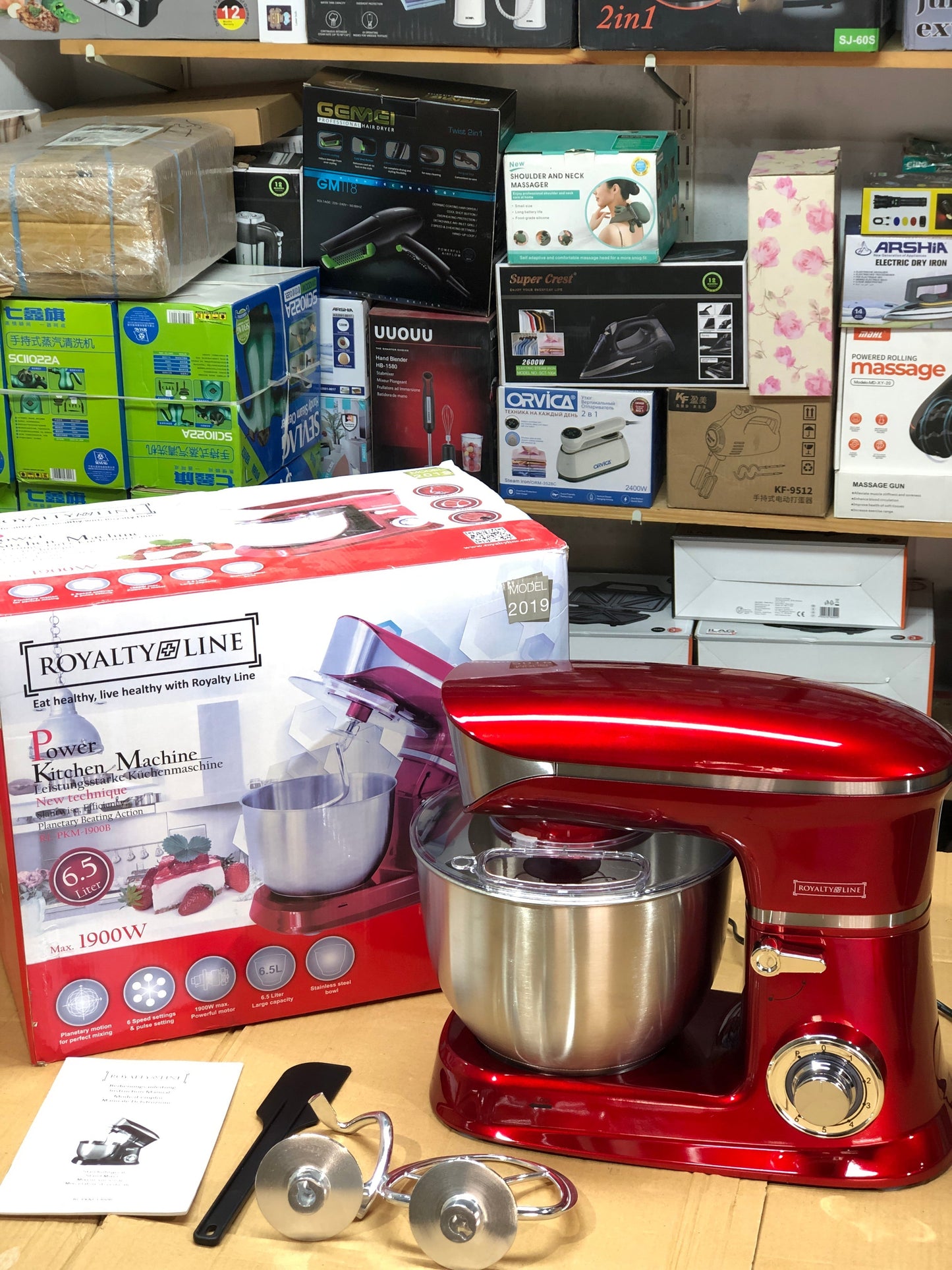 ROYALTY LINE 6.5L Stand Mixer