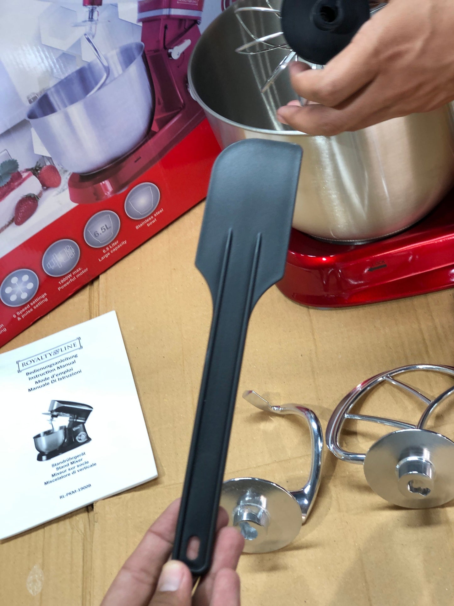 ROYALTY LINE 6.5L Stand Mixer