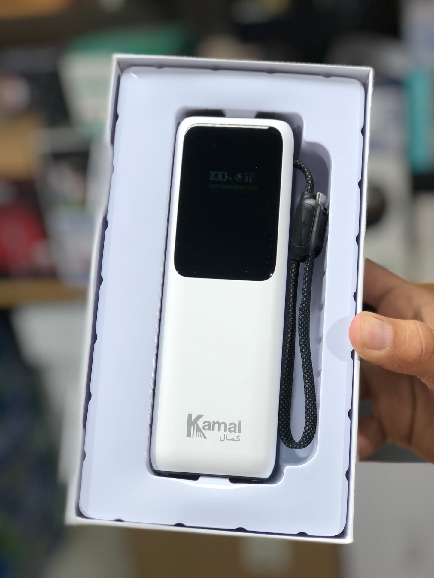 Kamal Digital Display 100W Lithium Power Bank 20000mah kpb29
