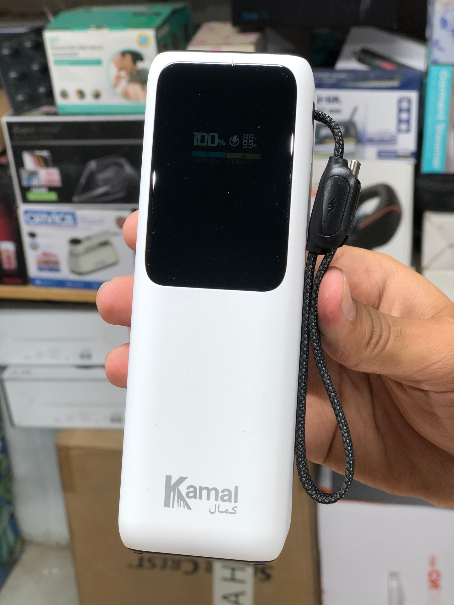 Kamal Digital Display 100W Lithium Power Bank 20000mah kpb29