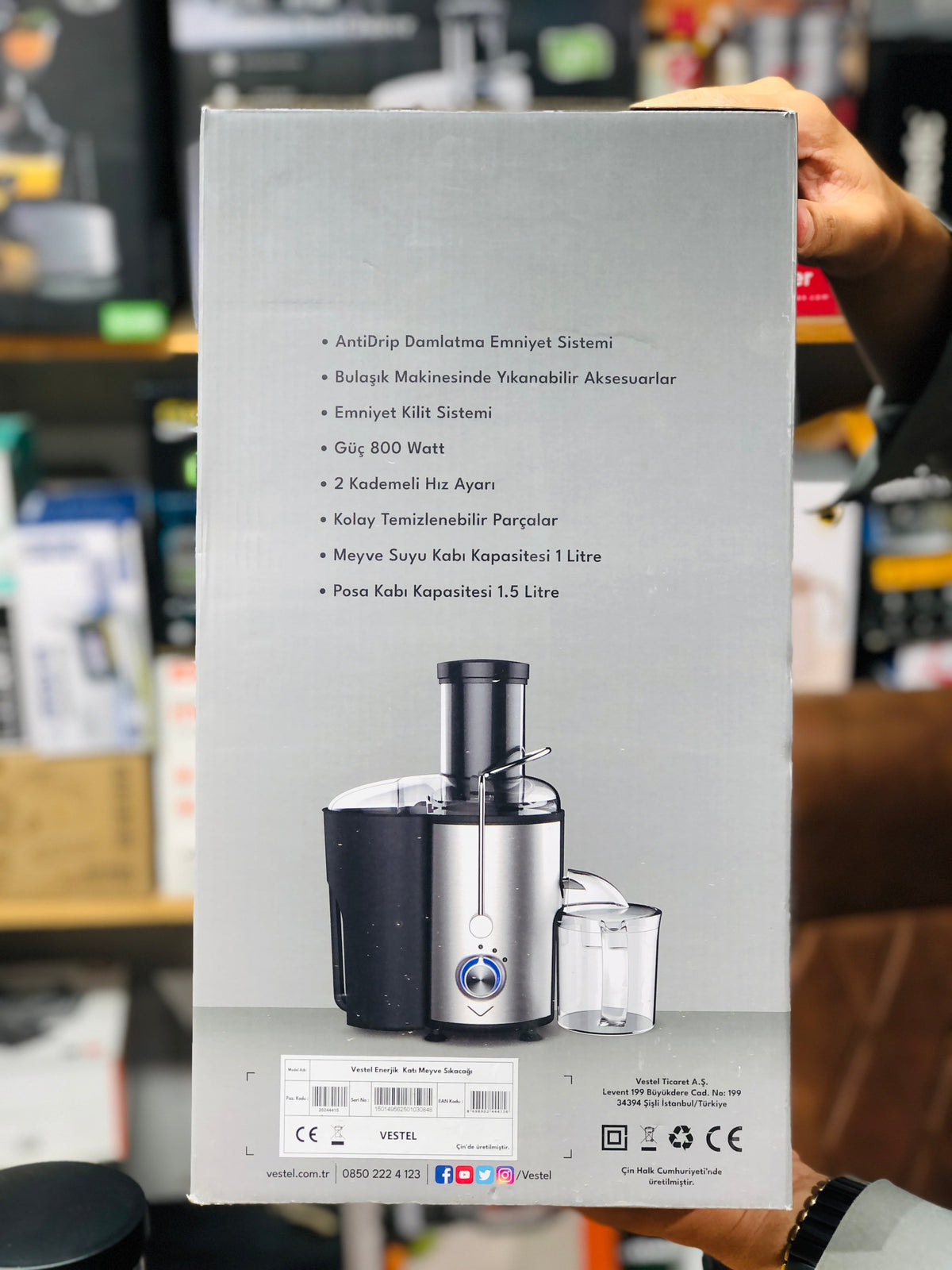 Vestel Juice Extractor Machine