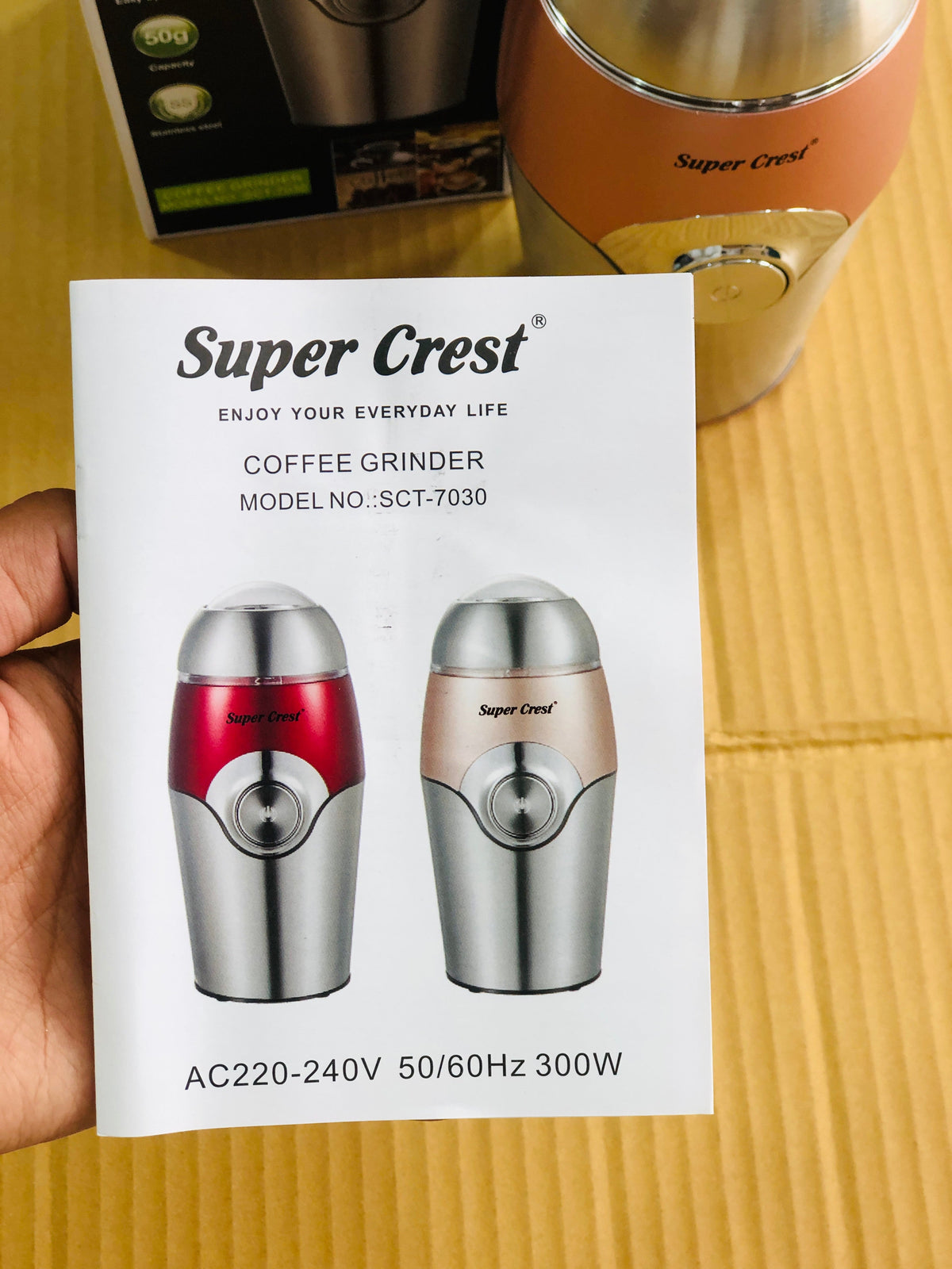 Super Crest Spice Grinder 50G