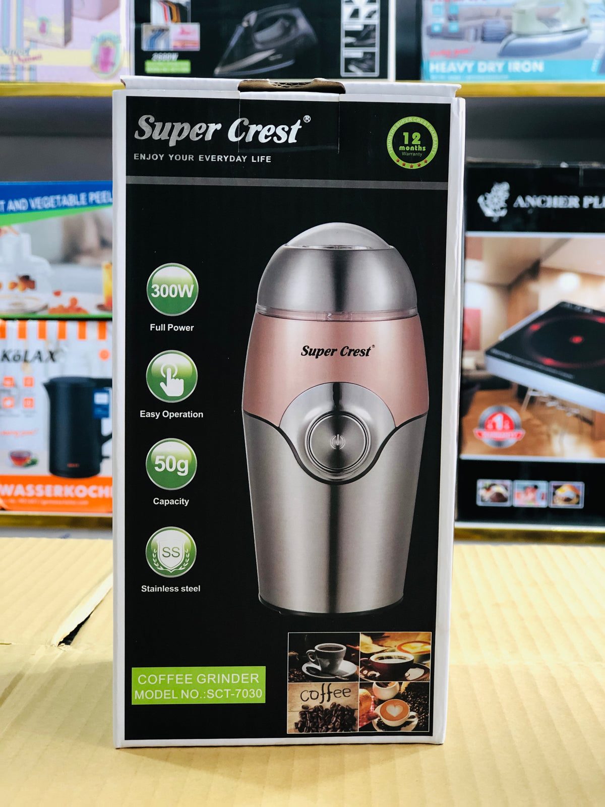 Super Crest Spice Grinder 50G