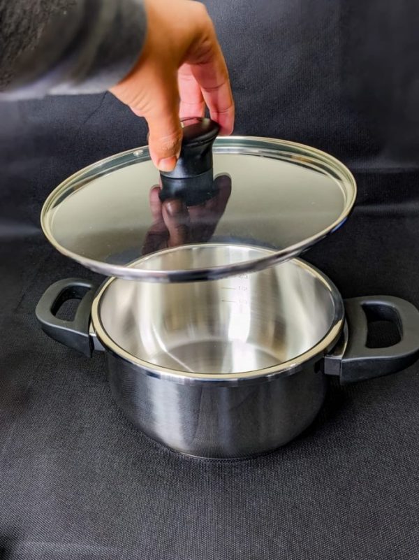 Royal King 3 in 1  Stainless Steel Automatic  Pressure Cooker - 4L + 6L