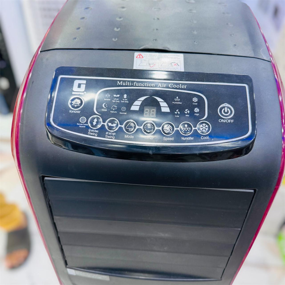 Geepas Tower Air Cooler With Remote & LED Screen Control