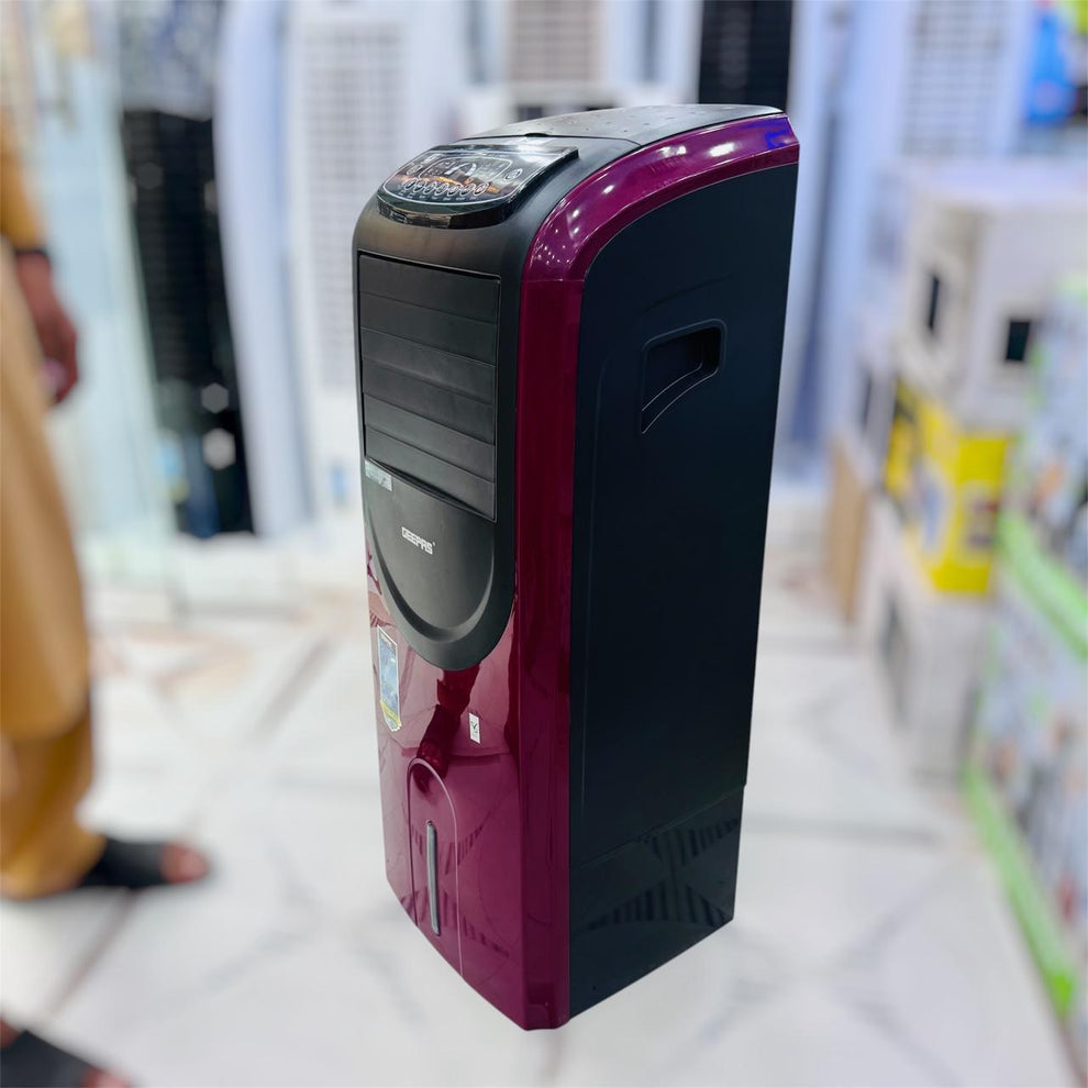 Geepas Tower Air Cooler With Remote & LED Screen Control
