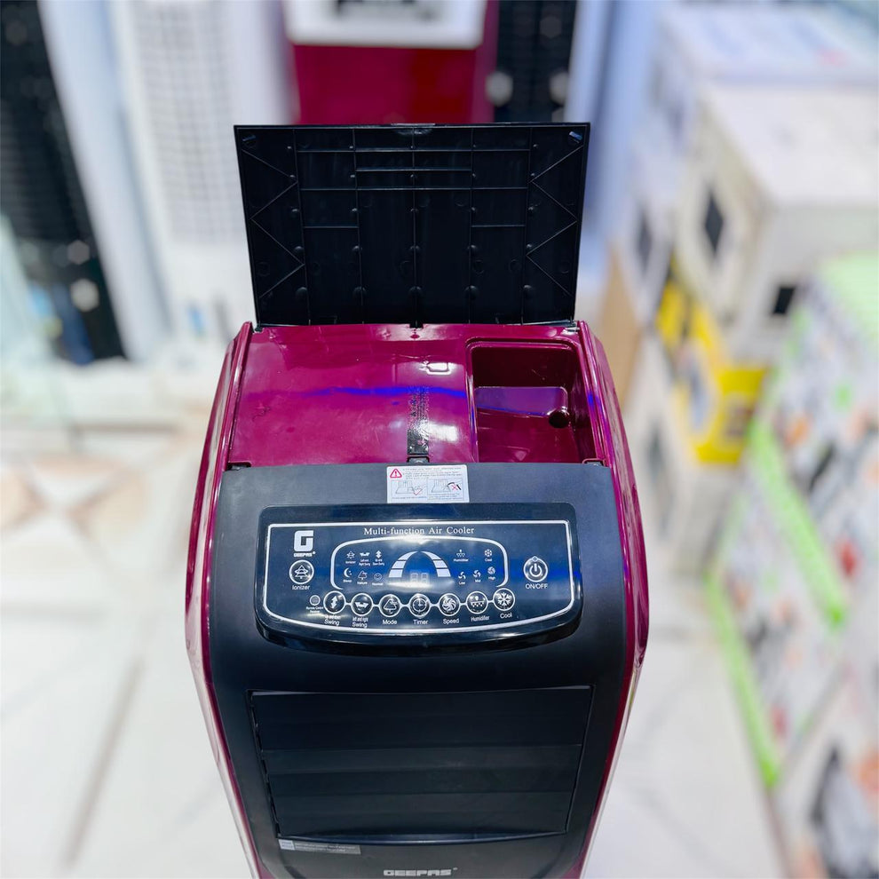 Geepas Tower Air Cooler With Remote & LED Screen Control