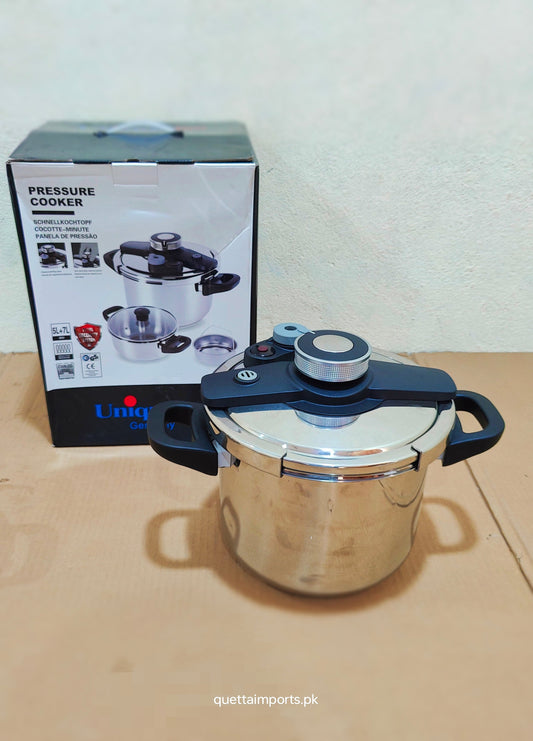 Imported Unique Pro 3 in 1  Stainless Steel Automatic Pressure Cooker - 5L + 7L